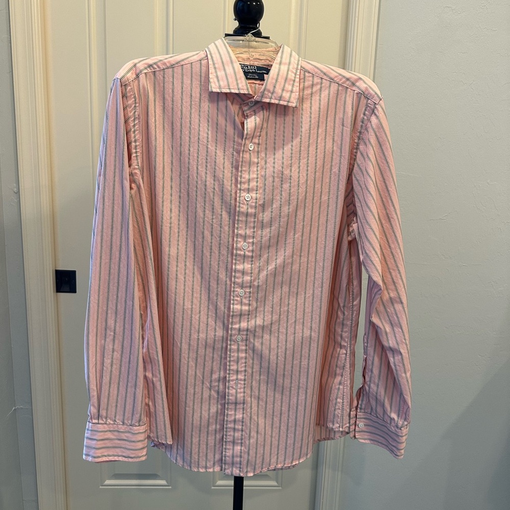 Polo by Ralph Lauren Pink Casual Button Down Shirt